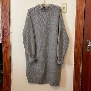 Grey H&M Sweater Dress NWOT
